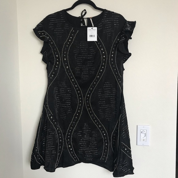 NWT Free People Shine Like The Stars Beaded Dress - Picture 3 of 8